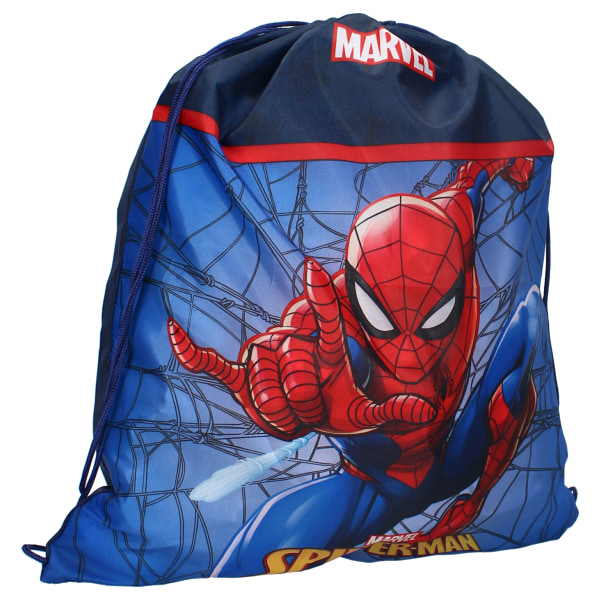 Spindelmannen - Gymnastikpåse - Gympapåse - Spiderman 44x37cm