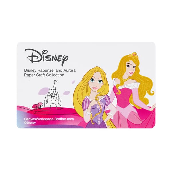 ScanNCut mönsterkort - Rapunzel & Aurora