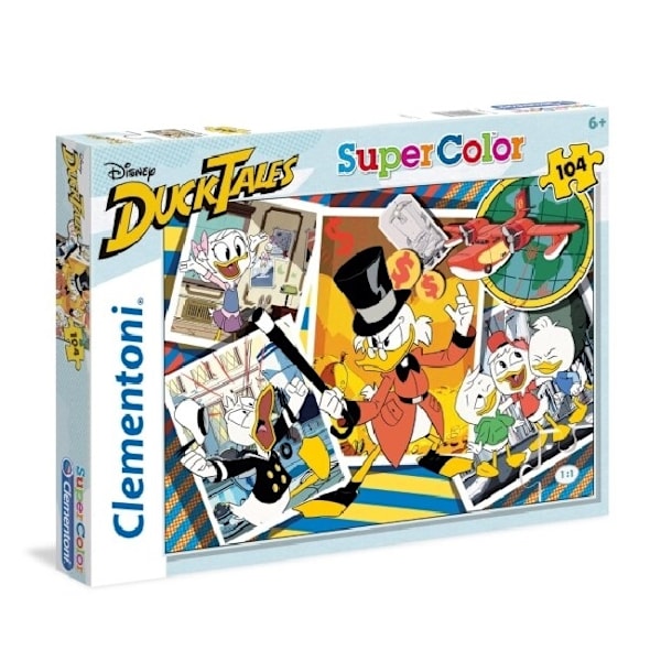 Pussel 104 bitar - Duck Tales