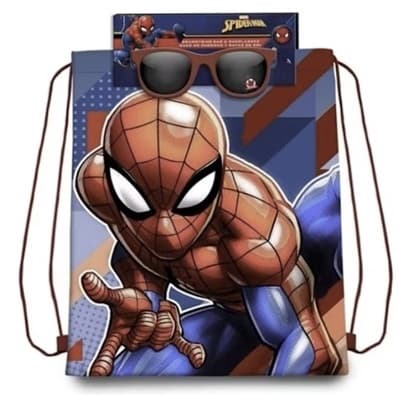 Gymnastikpåse och solglasögon - Spiderman Spiderman