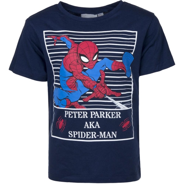 Spiderman T-shirt - Spindelmannen Grå 128 -ca 8år