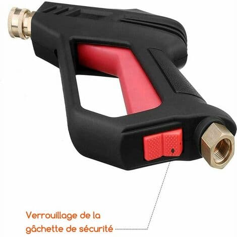 Högtryckstvätt Pistol, Lans, Munstycksset, Spetskit 4000psi m22 UNOIU