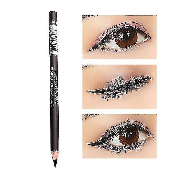 Sajy Waterproof Black Eyeliner Blyant Eye Liner Makeup Tool Kosmetisk Pen