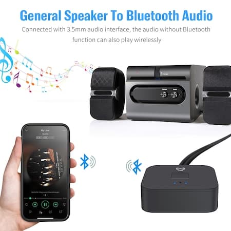 Bluetooth 5.0 Audio Receiver, Sort