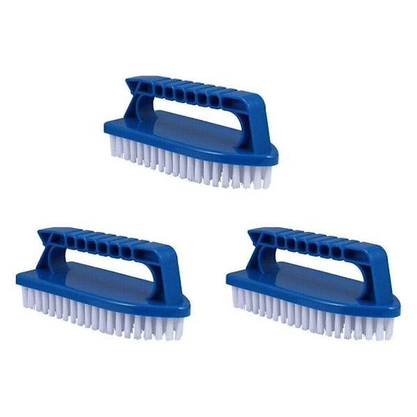 3-pack Användbara Multifunktionella Rengöringsborstar för Pool, Hem och Kök