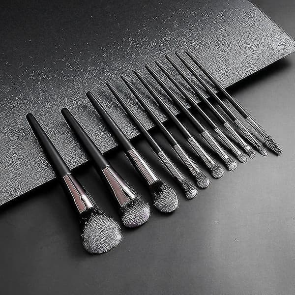 Sminkborstar 14 st Sminkborste Set Make Up Borste Verktygsset