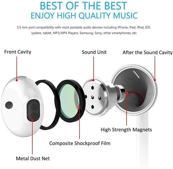 LX-Fladhoved lynkabel headset kan tale i7/8X generation kablet Bluetooth headset