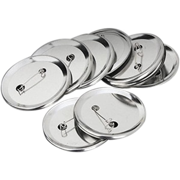 300 st 32 mm topp/botten stift tomma märken & knappdelar för märkesknappmaskin