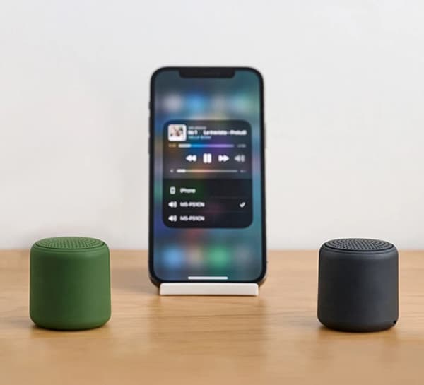 MINI Macaron Bærbar Trådløs Mini Bluetooth Højttaler Bordhøjttaler med Kraftig Bas