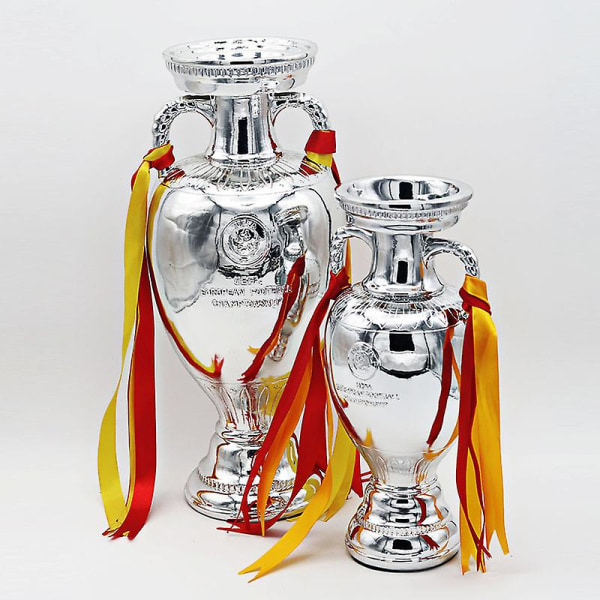 Europæisk Delaunay Champions Trophy - Trofæ fra Europamesterskabet i Fodbold - Fan Souvenirs Samleobjekter Skrivebordsdekoration 16cm