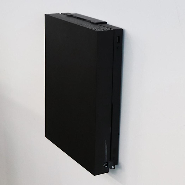 Väggfäste för Xbox One X Vertikalt Stativ Konsolstativ Svart