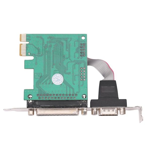 Rs232 Rs-232 seriell port Com & Db25 skrivare parallellport Lpt till Pci-e Pci Express Card Adapter Con
