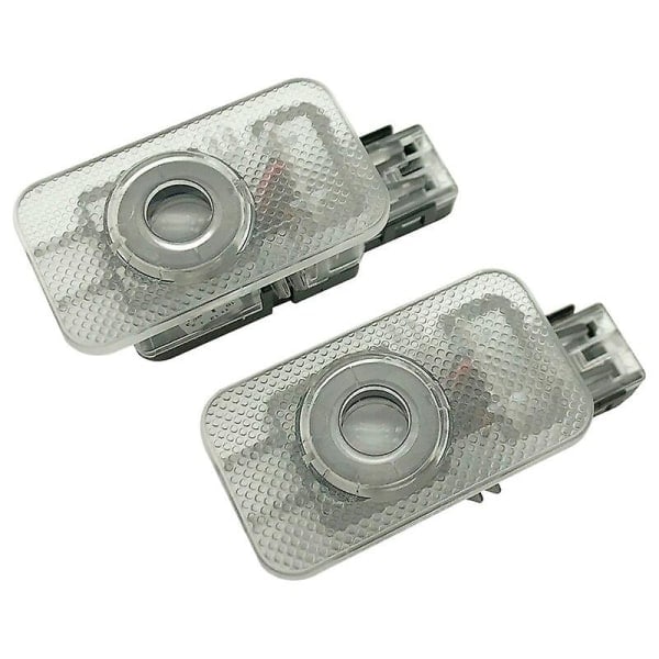 2 stk. for Volvo Rdesign Xc90 Xc60 Xc40 V90 S90 V40 V60 S60 S80 Dørlys Volvo Courtesy Light Rdesign Logo Velkomstlys - Perfekt