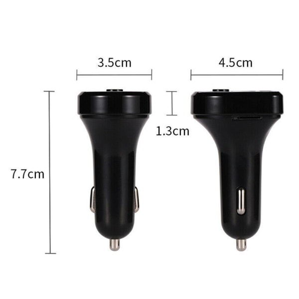 Bluetooth Bil FM MP3-spiller USB-lader