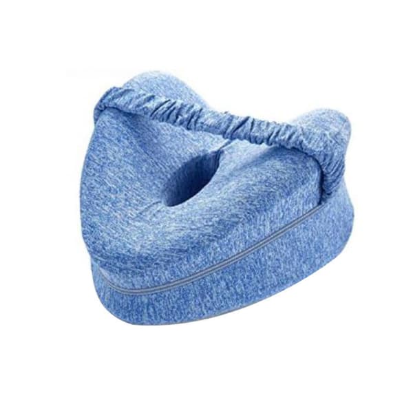 Benkudde, ergonomisk sovknäskydd, memory foam knäskydd med sidorem, benstödskudde med avtagbart överdrag