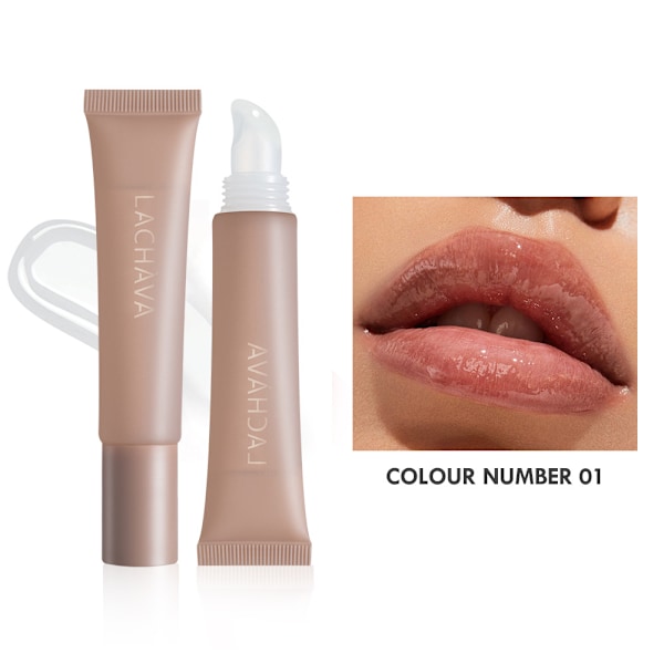 LACHAVA spejl flydende maling 10 farver perlemorsglimmer lipgloss læbeglans læbeglasur makeup engros 1