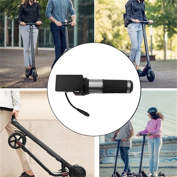 Z-920 LCD Display Dashboard 48V Mätare för M5 Pro Elscooter Tillbehör