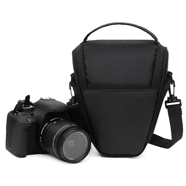 Kamerataske trekant kamerataske skuldertaske digitalkamerataske til DSLR single-lens reflekskamera