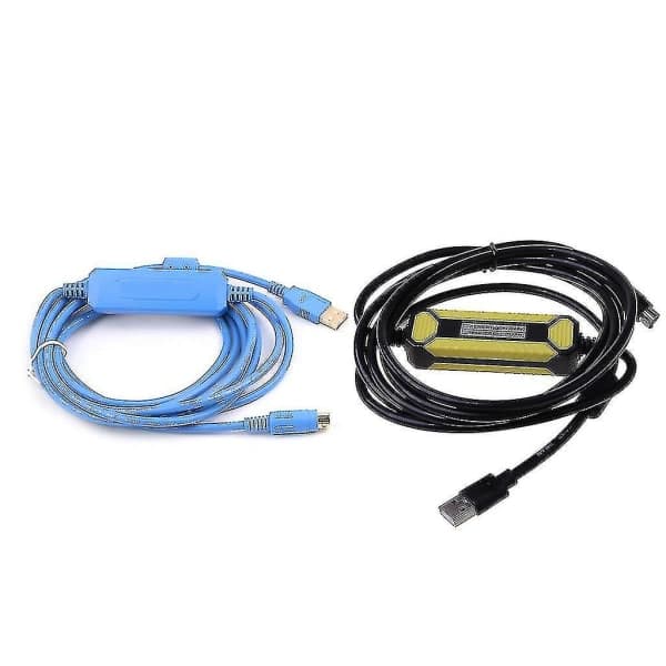 USB-SC09-FX programmeringskabel, egnet for Mitsubishi FX-serien PLC-kommunikasjon