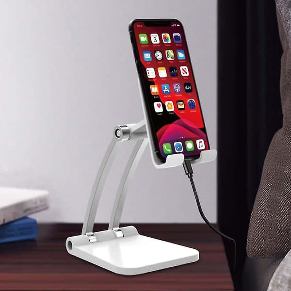 Metal Desktop Tablet Holder Bord Foldbar Stativ Support Til Mobiltelefon