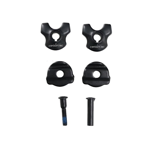 Cykelsaddelpindklemme til Carbon Saddelskinne Adapter 7x9mm Cykelsaddelpind Rør Oval / Rund Klips