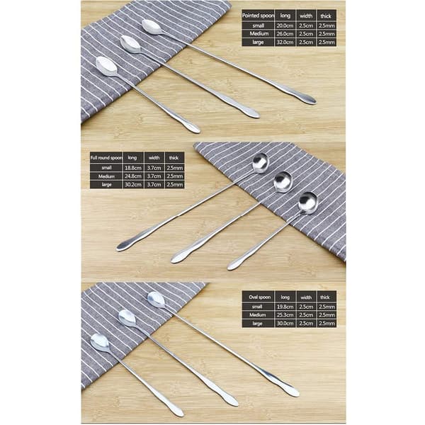 6 stk. 20 cm rund isske