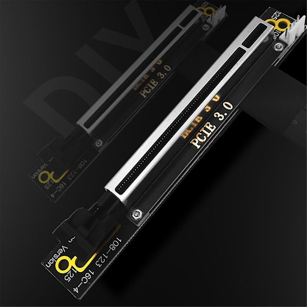 Nvme-Pcie X16 -sovitin kaapeli M.2 -mkey 16x laajennusadapterikaapeli M2-liitäntä ulkoinen grafiikka