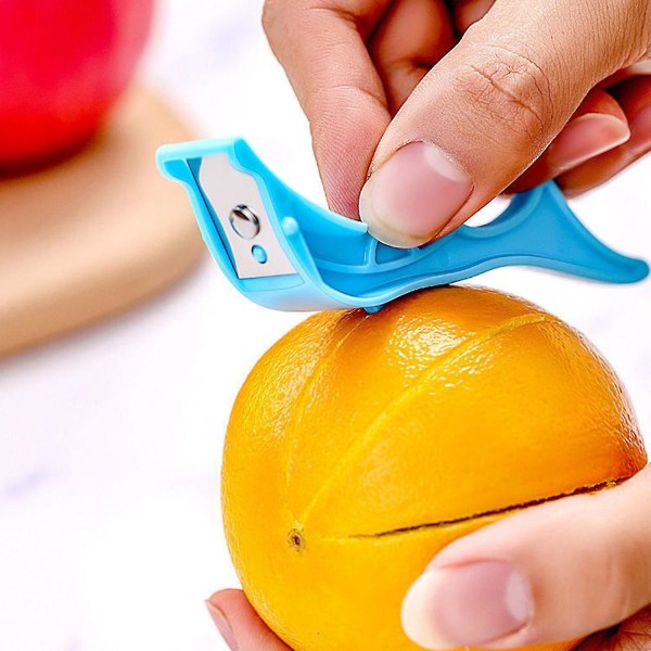 Sharp Orange Zester Professional Uudelleenkäytettävä, työtä säästävä monitoiminen hedelmäraastin kotitaloustarvikkeet
