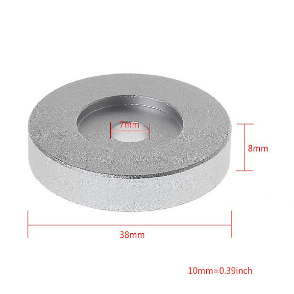 Vinyl Skiva Adapter 7\" 45 Varv Skivspelare Grammofon Ljud För Technics