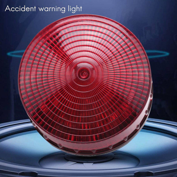 AC 220V Teollisuus LED Varoitusvalo Strobovalo Onnettomuusvaroitusvalo Punainen Lte-5061 De