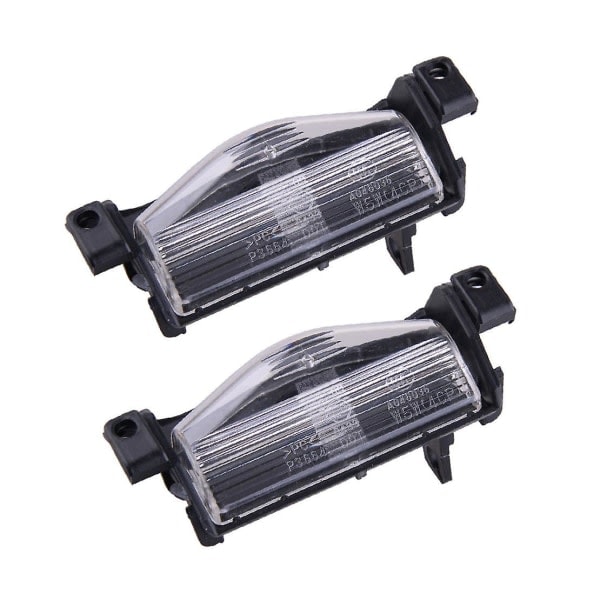 2 stk. Bil Skiltlys Deksel Mazda 2 3 M2 M3 2011-2013
