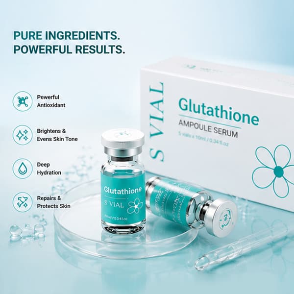Glutation nålserum - Engångsserum