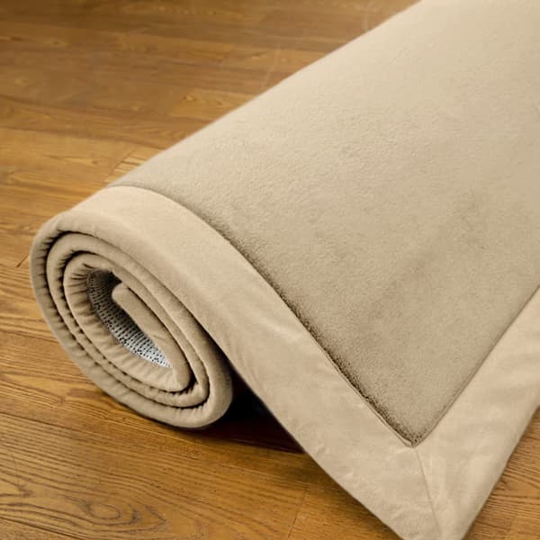 Polyesterfibermatter, tepper, egnet som krabbematter for barn, yogamatter og treningsmatter