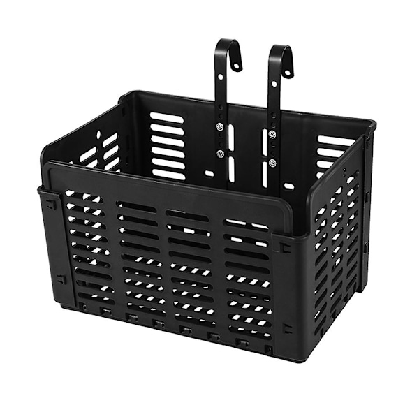 Foldbar Mtx Bagagekurv til Bagagebærer, Sort, 31,5 X 22,5 x 20,5 cm/12,4 X 8,8 X 8,0 tommer (åben) Universal Cykelkurv