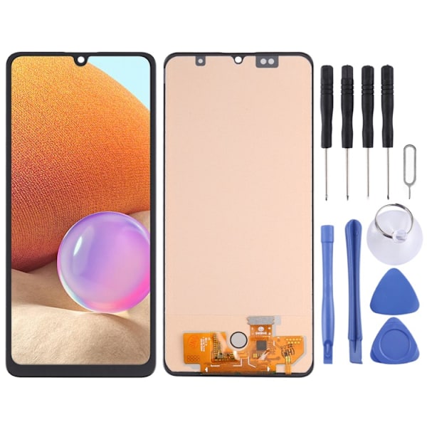 För Samsung Galaxy A32 4G Incell LCD pekskärmsmontering (stöder inte fingeravtrycksigenkänning)