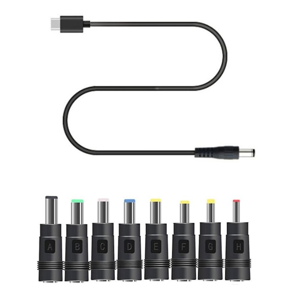 Typec - Pd-12v Dc- Adapters Latauskaapeli Virtajohto Pistoke- Liitinsovitin