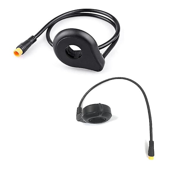 1 stk. Cykel Power Pedal Assist Sensor & 1 stk. E-cykel Finger Thumb Throttle Ft-21x Ebike Accelerator