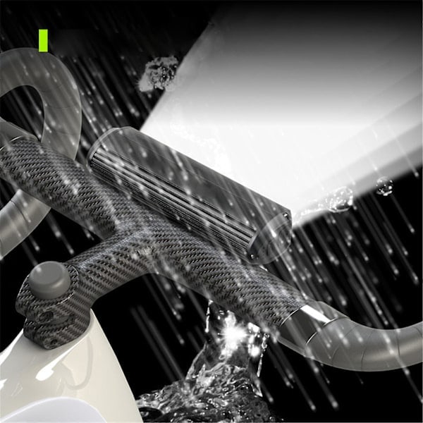 Genopladelig Cykellygte LED Cykellygte Udendørs Lommelygte Cykel Forreste Styr Lys Fk