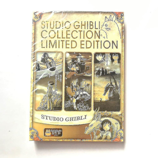 Hayao Miyazaki & Studio Ghibli Collection Begrænset Udgave 6dvd 18 Bedste Film