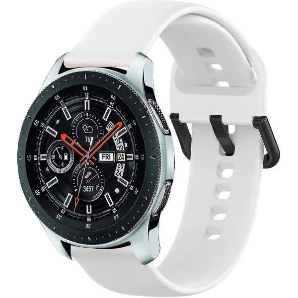Watch som är kompatibla med Samsung Galaxy Watch 46 mm / Galaxy Watch 3 45 mm / Gear S3 Frontier Classic Watch - 22 mm Sport Mjuk Silikon Ersättning Ba