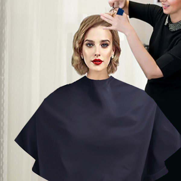 Makeup Kapper til Klienter, Salonkappe til Makeup Redning, Professionel Kort Salon, sort