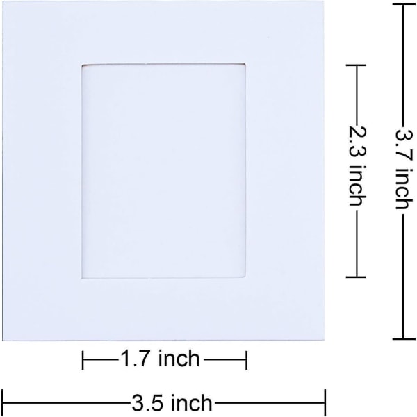 Veggdekor hengende skjerm papir fotorammesett kompatibel med Fujifilm Instax Mini 11 9 8 70 90 26 kamerafilmer, minilinkskriver, 30 stykker (mixin)