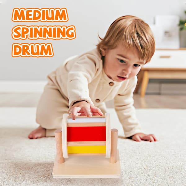 Montessori Medium Spindetromle, 6-12m