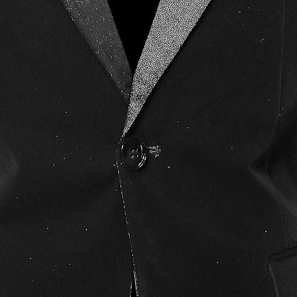 Miesten Samettitakki Slim Fit Yksivärinen Smokingtakki Business Casual Takki -yujia RED