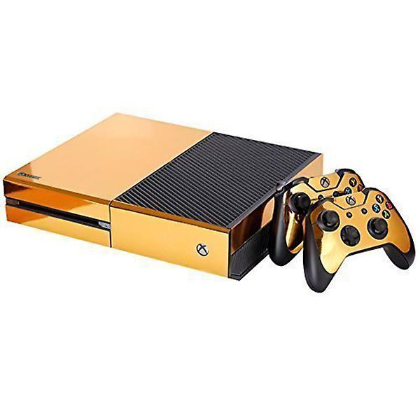 Guld Glans Stickers til Konsol Controller + Kinect Dekal Vinyl