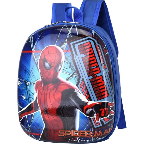 Superhero Backpack - Miotlsy Children's School Bag Spiderman School Bag, Kindergarten Book Bags, Waterproof Durable Toddler Backpack Adjustable Should