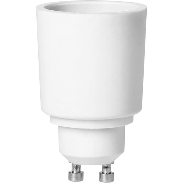 GU10 til E27 Pæresokkeladapter, GU10 til E27 LED Pæresokkeladapter, GU10/E27 Baseadapter, Lampefatningsomformer