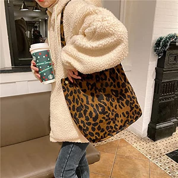 Fløjlsduffelbag, alsidig skuldertaske, style1