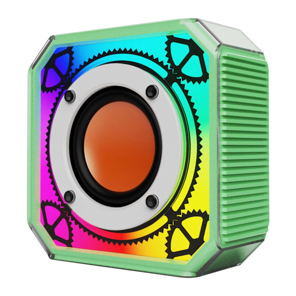 Bluetooth Audio Dazzling Light Sängbord Trådlös Laddning Nattlampa, Bluetooth Högtalare, Multifunktionell Skrivbordsljud