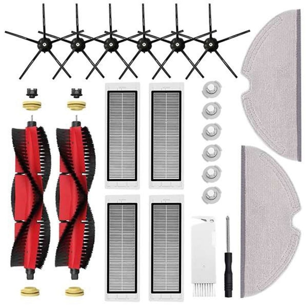 Til S5 S502-00 S502-02 S5 Max S6 S6 Maxv S6 Pure E4 E5 Robot Reservedele Hovedsidebørste Hepa Filter